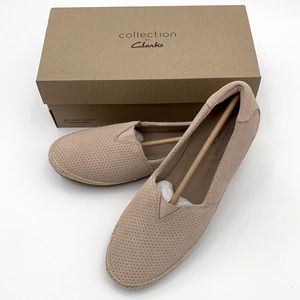 Clarks Danelly Sky Slip On Shoe Blush Size 6.5